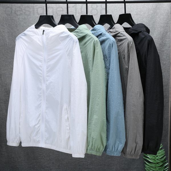 men's tracksuits designer sunscreen clothing men's ultra-thin breathable outdoor riding skin windbreaker couple sports sunscreen s, Gray
men's tracksuits designer sunscreen clothing men's ultra-thin breathable outdoor riding skin windbreaker couple sports sunscreen s, Gray