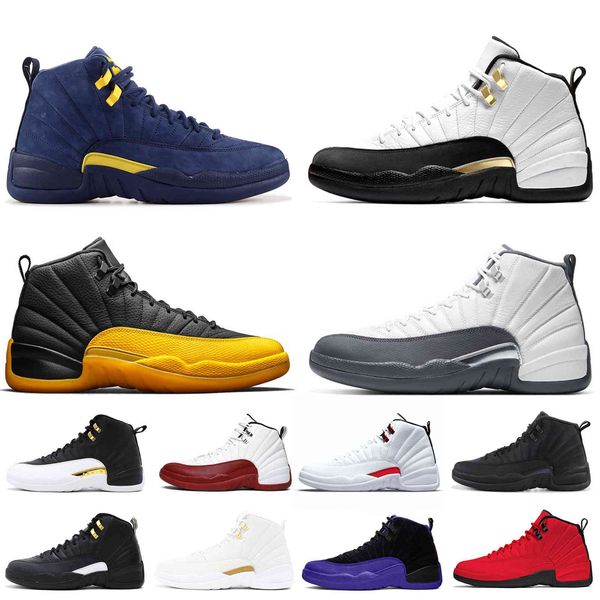12 12s men basketball shoes royalty grind triple black reverse flu game gym red indigo dark concord michigan trainers sports sneakers
12 12s men basketball shoes royalty grind triple black reverse flu game gym red indigo dark concord michigan trainers sports sneakers