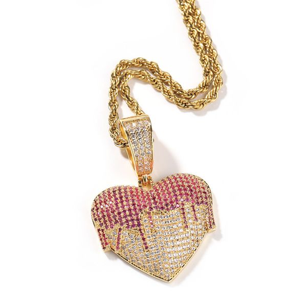 iced out zircon retro water drop love pendant copper red corundum color zirconium couple personality trend jewelry, Silver
iced out zircon retro water drop love pendant copper red corundum color zirconium couple personality trend jewelry, Silver