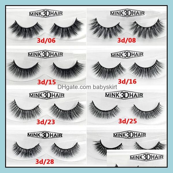 beauty items 12 style 3d mink false eyelashes hair three-nsional long thick lashes
beauty items 12 style 3d mink false eyelashes hair three-nsional long thick lashes