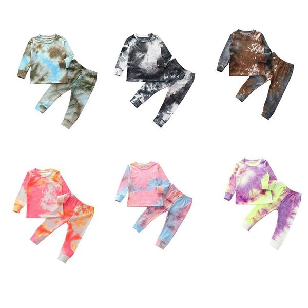 2020 autumn new baby tie-dyed clothing sets long sleeve + trouser 2pcs/sets kids boy article pit clothes girls gradient outfits, White
2020 autumn new baby tie-dyed clothing sets long sleeve + trouser 2pcs/sets kids boy article pit clothes girls gradient outfits, White