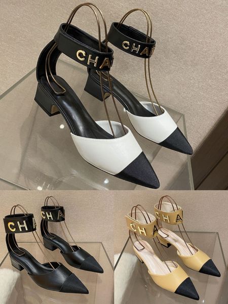 sandals designer 2022 new style baotou thick heel women's sandals summer versatile high heels leather one-sided belt pointed oqr9 2022, Black
sandals designer 2022 new style baotou thick heel women's sandals summer versatile high heels leather one-sided belt pointed oqr9 2022, Black