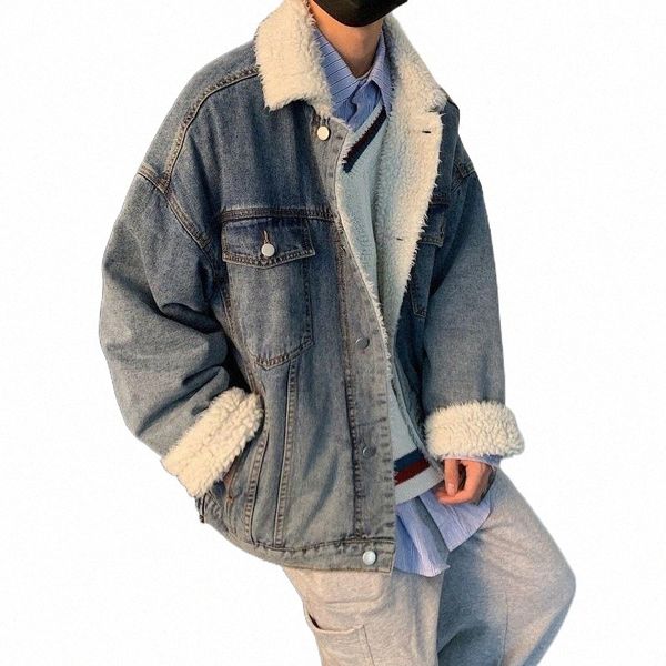 men's jackets cotton-padded male loose korean version of lamb wool casual all-match with fleece and thick cowboy coatmen's f7so#, Black;brown
men's jackets cotton-padded male loose korean version of lamb wool casual all-match with fleece and thick cowboy coatmen's f7so#, Black;brown