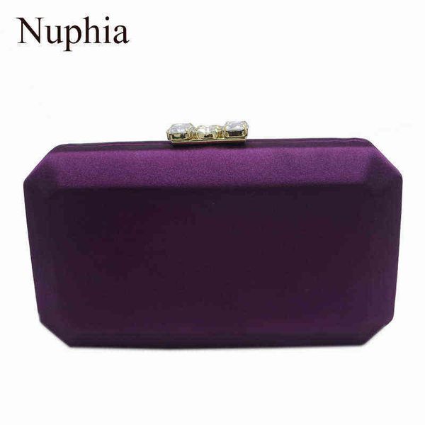 nuphia new silk satin evening box clutches and evening bags purple/red/pink/green/black t220727
nuphia new silk satin evening box clutches and evening bags purple/red/pink/green/black t220727