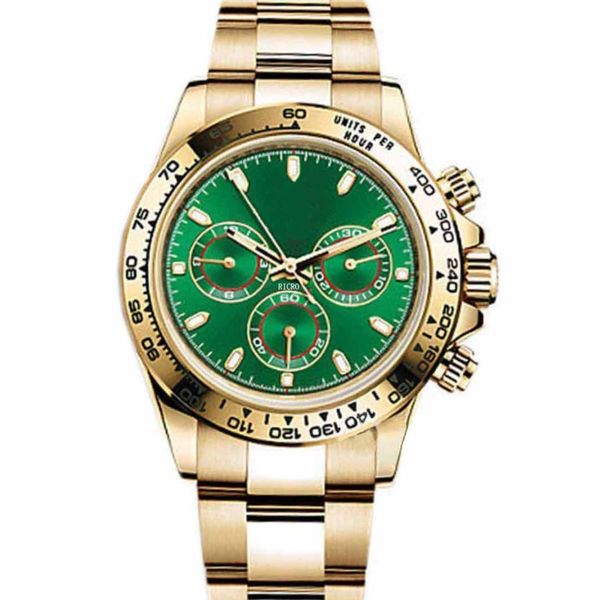 design watch master men's sports style automatic movement gold stainless steel case green dial folding button, Slivery;brown
design watch master men's sports style automatic movement gold stainless steel case green dial folding button, Slivery;brown