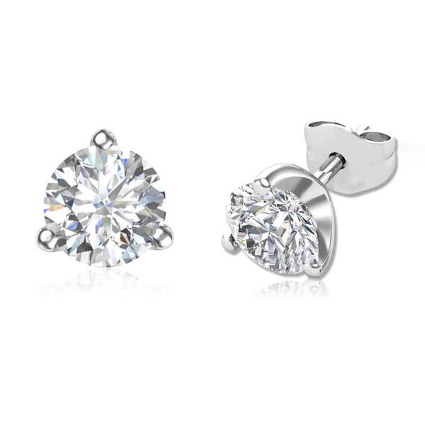 szjinao real d color 2 carat moissanite earrings women 100% 925 sterling silver with certificate for wedding engagement gift, Golden;silver
szjinao real d color 2 carat moissanite earrings women 100% 925 sterling silver with certificate for wedding engagement gift, Golden;silver