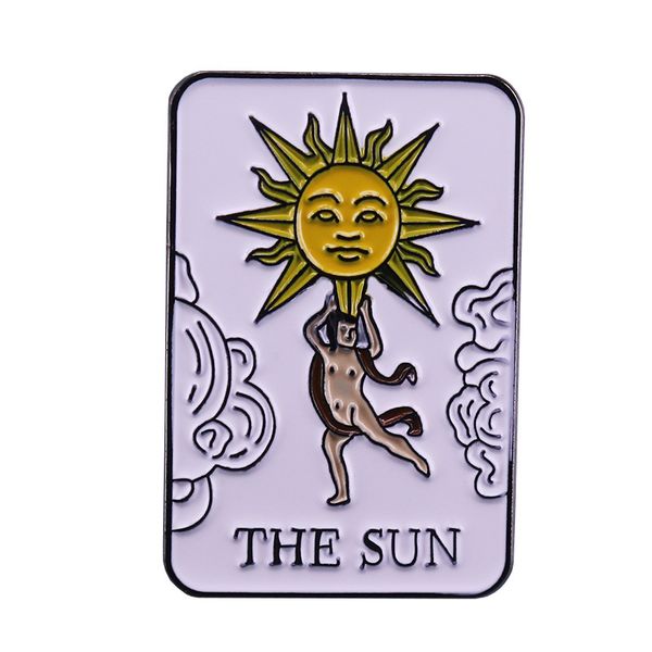 funny tarot enamel pins collect creativity metal cartoon brooch backpack hat collar lapel badge men women fashion jewelry gifts the sun, Blue
funny tarot enamel pins collect creativity metal cartoon brooch backpack hat collar lapel badge men women fashion jewelry gifts the sun, Blue