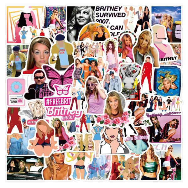 50pcs american pop singer britney spears sticker graffiti kids toy skateboard car motorcycle bicycle sticker decals wholesale
50pcs american pop singer britney spears sticker graffiti kids toy skateboard car motorcycle bicycle sticker decals wholesale