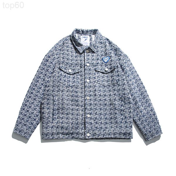 men's jackets designer atn men's wear 2022 spring small fragrance pocket decorative casual plaid coat couple trend sports jacket p, Black;brown
men's jackets designer atn men's wear 2022 spring small fragrance pocket decorative casual plaid coat couple trend sports jacket p, Black;brown