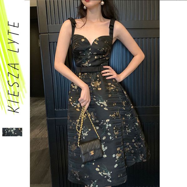 vintage black floral dress for summer sleeveless v-neck party midi dresses elegant women bud vestido female 220506, Black;gray
vintage black floral dress for summer sleeveless v-neck party midi dresses elegant women bud vestido female 220506, Black;gray