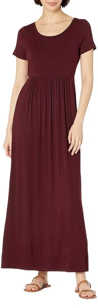 ritual women's jersey short-sleeve scoop-neck empire-waist maxi dress k7hm#, White;black 
ritual women's jersey short-sleeve scoop-neck empire-waist maxi dress k7hm#, White;black