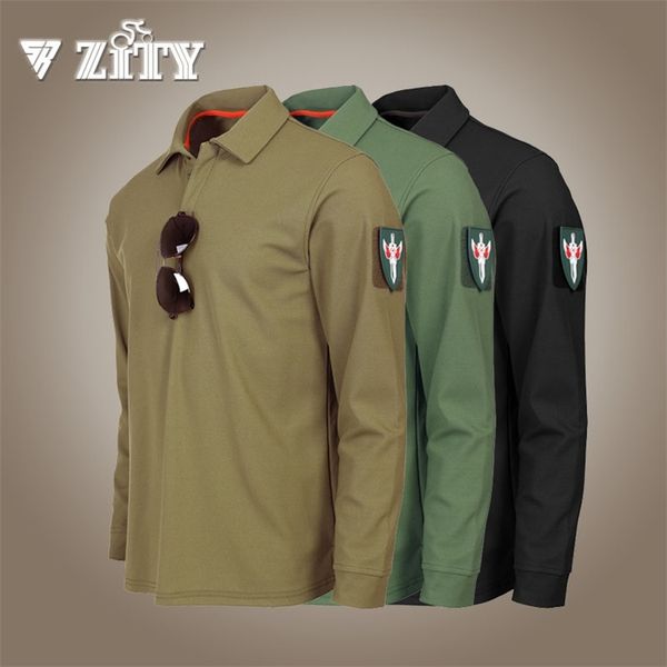 tactical polo shirts men outdoor sports lapel long sleeve male spring autumn casual military training shirts for men 220418, White;black
tactical polo shirts men outdoor sports lapel long sleeve male spring autumn casual military training shirts for men 220418, White;black