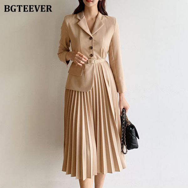 bgteever elegant notched collar patchwork women dress full sleeve office wear sashes pleated vestidos femme 2021 spring summer, Black;gray
bgteever elegant notched collar patchwork women dress full sleeve office wear sashes pleated vestidos femme 2021 spring summer, Black;gray