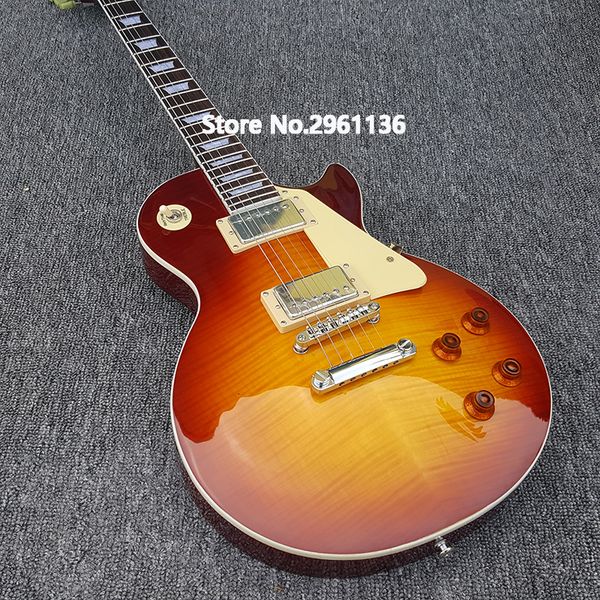 2022 custom 6 yuan string electric guitar brown paint peach blossom core body rose wood fingerboard flowerpot inlay postage
2022 custom 6 yuan string electric guitar brown paint peach blossom core body rose wood fingerboard flowerpot inlay postage