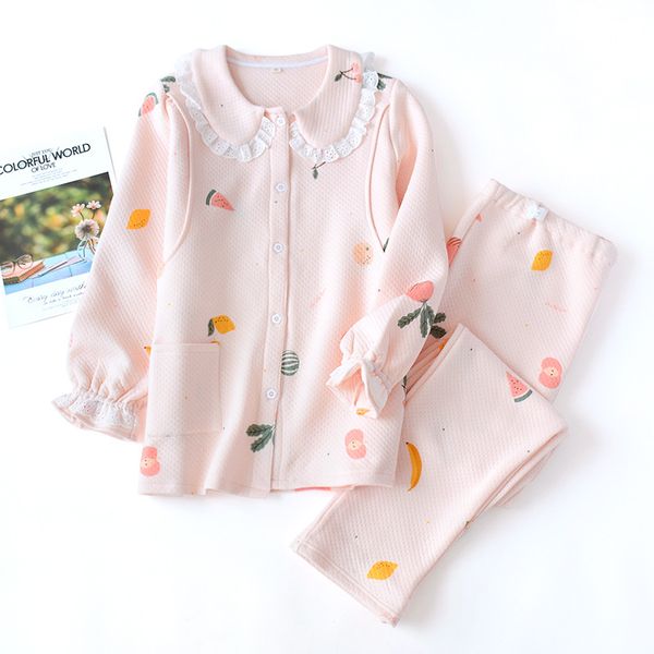 sleep wind autumn air layer breastfeeding confinement clothing postpartum cotton breastfeeding and nursing warm pajamas set, White
sleep wind autumn air layer breastfeeding confinement clothing postpartum cotton breastfeeding and nursing warm pajamas set, White