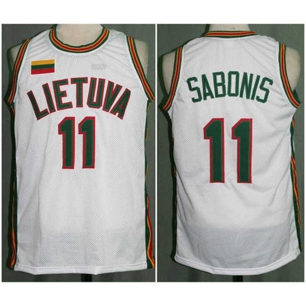 xflsp #11 arvydas sabonis team lietuva lithuania retro classic basketball jersey mens embroidery stitched custom any number and name, Black
xflsp #11 arvydas sabonis team lietuva lithuania retro classic basketball jersey mens embroidery stitched custom any number and name, Black