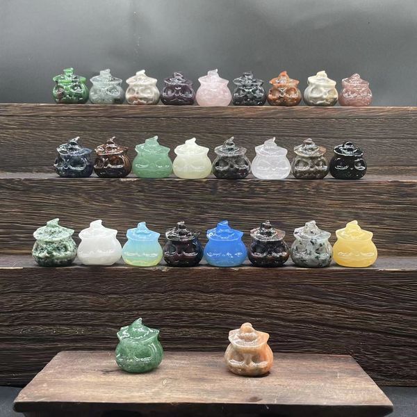 3cm halloween stone gifts carved pieces wizard hat ghost pumpkin natural crystal flame home decorations stone crafts, Black
3cm halloween stone gifts carved pieces wizard hat ghost pumpkin natural crystal flame home decorations stone crafts, Black