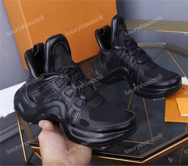 arch mens womens casual walking dad shoes sneakers beautiful platform leather shoe patchwork dress tennis sneaker chaussures 35-45, Black
arch mens womens casual walking dad shoes sneakers beautiful platform leather shoe patchwork dress tennis sneaker chaussures 35-45, Black