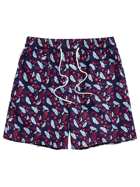 romwe guys leaf print drawstring shorts b5gn#, White;black
romwe guys leaf print drawstring shorts b5gn#, White;black