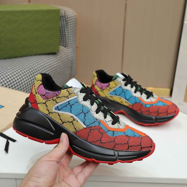 new sports shoes rhyton sneakers plaid pattern platform classic suede leather outdoor walking skate shoe men women sneakers size 35-45, Black
new sports shoes rhyton sneakers plaid pattern platform classic suede leather outdoor walking skate shoe men women sneakers size 35-45, Black
