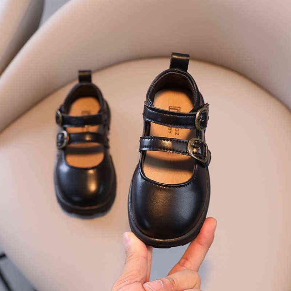 children dent black leather shoes girls princess autumn new vintage casual soft fashion children's g169 l220716, Black;red
children dent black leather shoes girls princess autumn new vintage casual soft fashion children's g169 l220716, Black;red