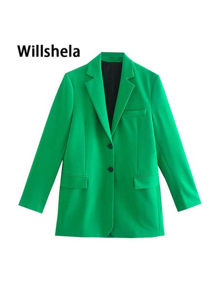 willshela women fashion green blazer long sleeves single breasted elegant office lady suit casual woman blazer suit veste femme, White;black
willshela women fashion green blazer long sleeves single breasted elegant office lady suit casual woman blazer suit veste femme, White;black