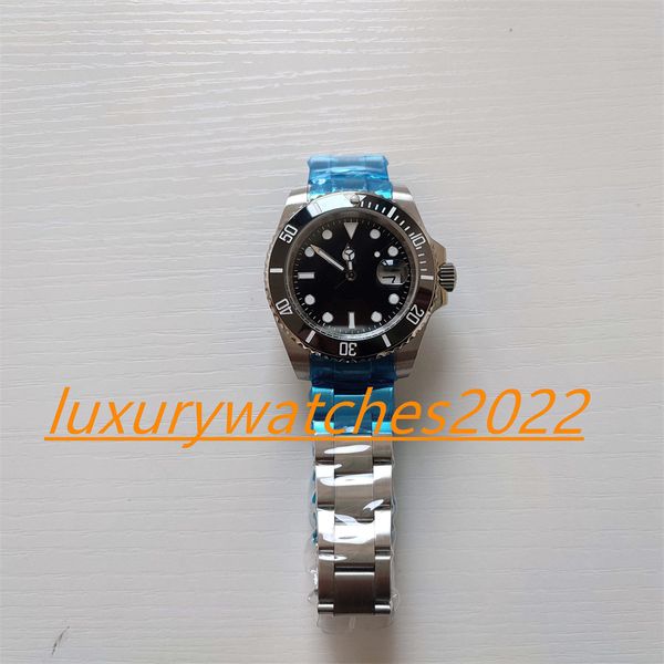 u1f factory men's watch 40mm 116610 waterproof stainless steel black ceramic automatic movement mechanical diver wristwatch original bo, Slivery;brown
u1f factory men's watch 40mm 116610 waterproof stainless steel black ceramic automatic movement mechanical diver wristwatch original bo, Slivery;brown
