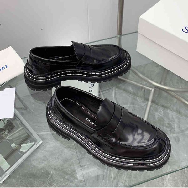 dress shoes yang mi's same thick soled lefu shoes muffin casual small leather women's british style heel python single, Black
dress shoes yang mi's same thick soled lefu shoes muffin casual small leather women's british style heel python single, Black