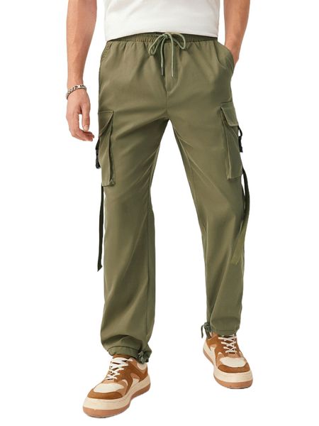x gun maverick men drawstring waist buckle flap pocket cargo pants 89vb#, Black
x gun maverick men drawstring waist buckle flap pocket cargo pants 89vb#, Black