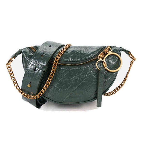 fashion women's single shoulder bag chain waist wrinkled dumpling small c youjia k
fashion women's single shoulder bag chain waist wrinkled dumpling small c youjia k