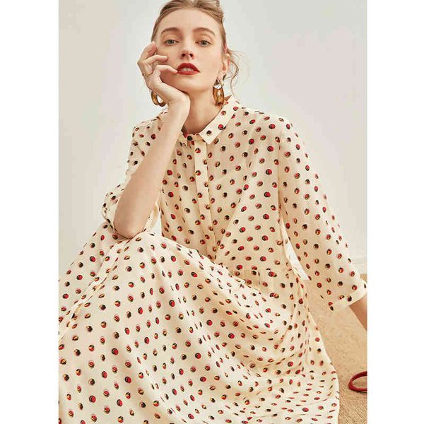 wave dot printed mulberry silk cardigan long skirt coat doll neck dress female, Black;gray
wave dot printed mulberry silk cardigan long skirt coat doll neck dress female, Black;gray