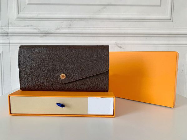 original luxurys designers wallet purse woman fashion wallets monogrames sarah flip long envelope zipper coin purses with box
original luxurys designers wallet purse woman fashion wallets monogrames sarah flip long envelope zipper coin purses with box