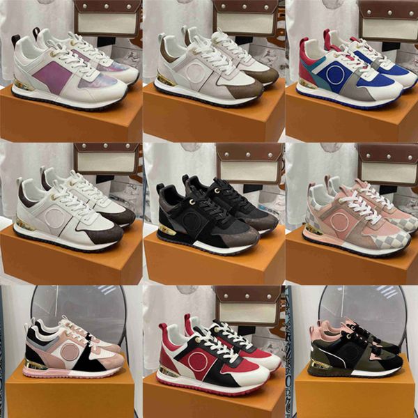 designer sneakers run away casual shoes retro splicing sneaker mesh mixed color trainers men women calf leather shoe e7xs qhg5, Black
designer sneakers run away casual shoes retro splicing sneaker mesh mixed color trainers men women calf leather shoe e7xs qhg5, Black