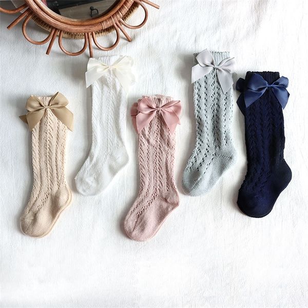 summer baby with bow toddlers girls long knee high sock soft cotton hollow out kids mesh princess socks for 05years 220721, Pink;yellow
summer baby with bow toddlers girls long knee high sock soft cotton hollow out kids mesh princess socks for 05years 220721, Pink;yellow