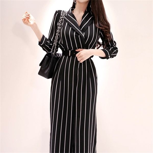 fashion work style women temperament comfortable jumpsuit new arrival elegant ol casual classical striped jumpsuit t200701, Black;white
fashion work style women temperament comfortable jumpsuit new arrival elegant ol casual classical striped jumpsuit t200701, Black;white