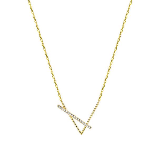 fashion alphabet v charm & small long bar crossed pendant necklace by 925 silver for women
fashion alphabet v charm & small long bar crossed pendant necklace by 925 silver for women