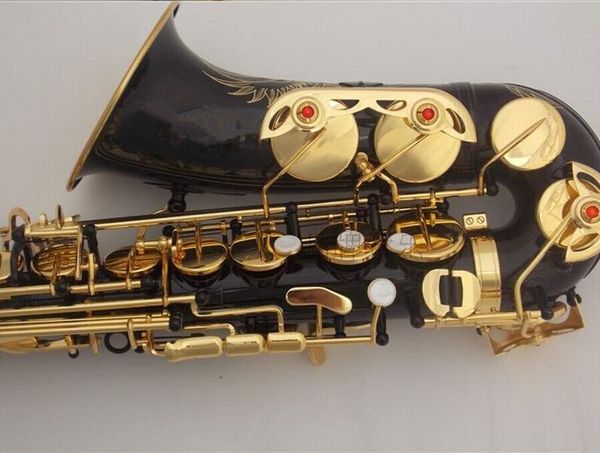 new alto saxophone musical instruments black gold alto sax beginner professional performance and case
new alto saxophone musical instruments black gold alto sax beginner professional performance and case