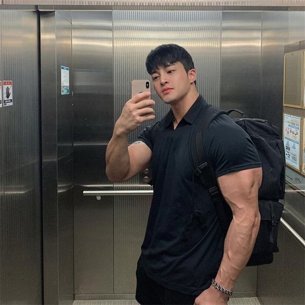 muscleguys summer fashion polo shirt men sports fashion casual cotton slim fit short sleeve polo shirt fitness polo homme 220408, White;black
muscleguys summer fashion polo shirt men sports fashion casual cotton slim fit short sleeve polo shirt fitness polo homme 220408, White;black