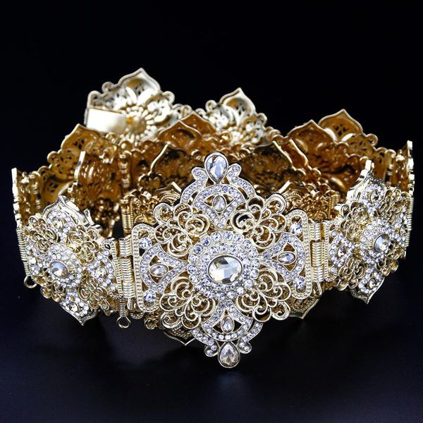 belts sunspicems 18k gold color morocco caftan belt for women arab bridal wedding dress waist chain champagne crystal waistbandbelts, Black;brown
belts sunspicems 18k gold color morocco caftan belt for women arab bridal wedding dress waist chain champagne crystal waistbandbelts, Black;brown