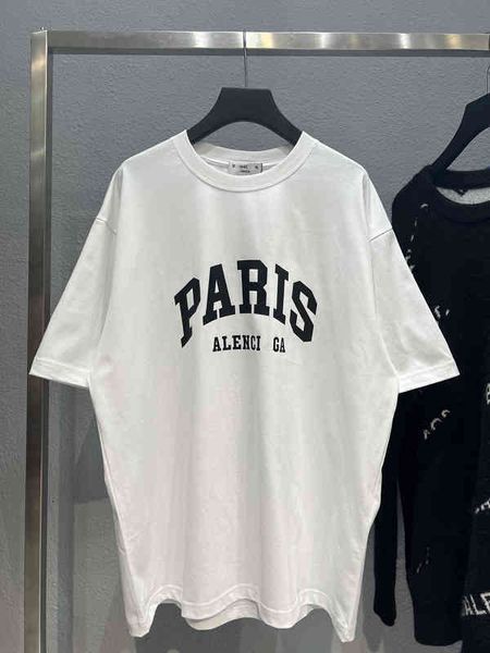 men's t-shirts high version summer paris alphabet men's and women's couple short sleeved t-shirt bottom shirt, White;black
men's t-shirts high version summer paris alphabet men's and women's couple short sleeved t-shirt bottom shirt, White;black