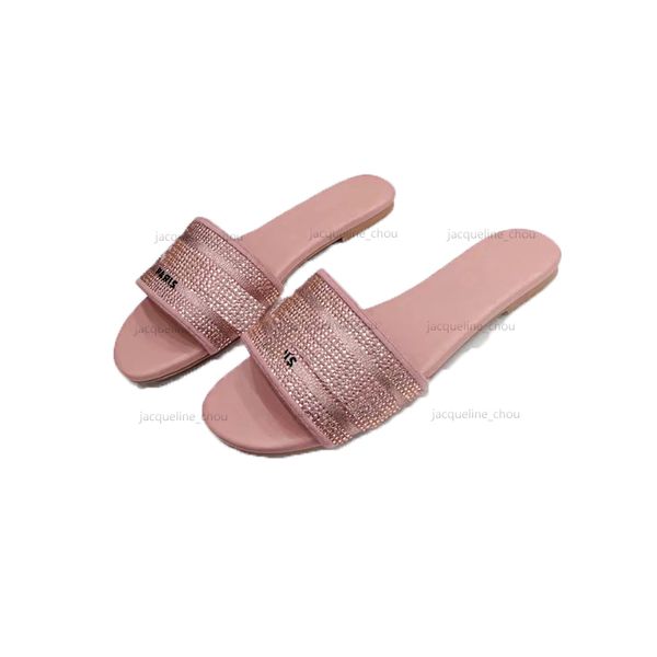 designer paris slippers for woman summer fashion rhinestone embroider flat chunk heels sliders sandals slides beach mule slipper with box, Black
designer paris slippers for woman summer fashion rhinestone embroider flat chunk heels sliders sandals slides beach mule slipper with box, Black
