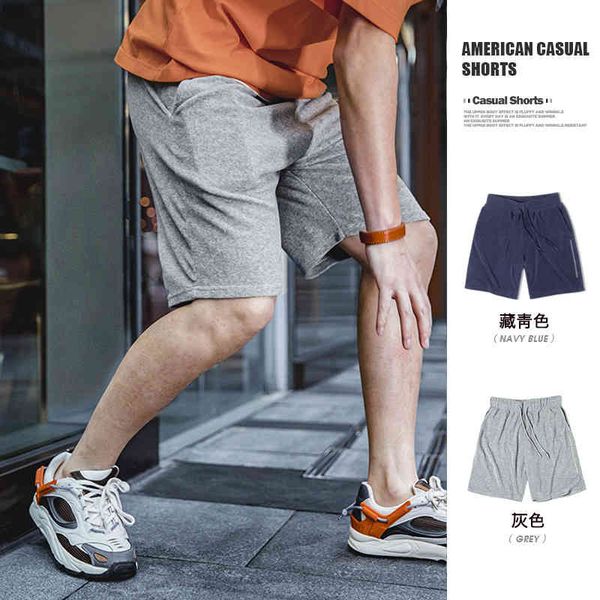 men's shorts madden work clothes american casual drawstring grey knitted shorts straight elastic waist sports five point guard pants me, White;black
men's shorts madden work clothes american casual drawstring grey knitted shorts straight elastic waist sports five point guard pants me, White;black