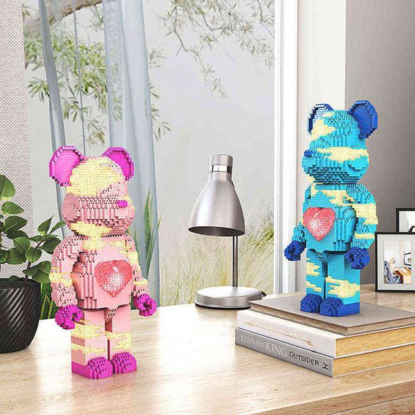 jk net red love violent bear series assemble building block toy model bricks with lighting set antistress toys for kids gift g220524 t220810
jk net red love violent bear series assemble building block toy model bricks with lighting set antistress toys for kids gift g220524 t220810