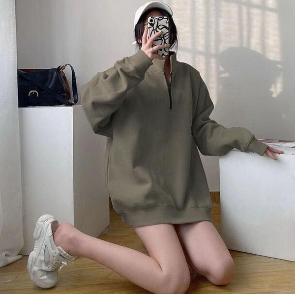 men's women hoodies sweater round neck trend loose high street european american size thin velvet spring clothes, Black
men's women hoodies sweater round neck trend loose high street european american size thin velvet spring clothes, Black