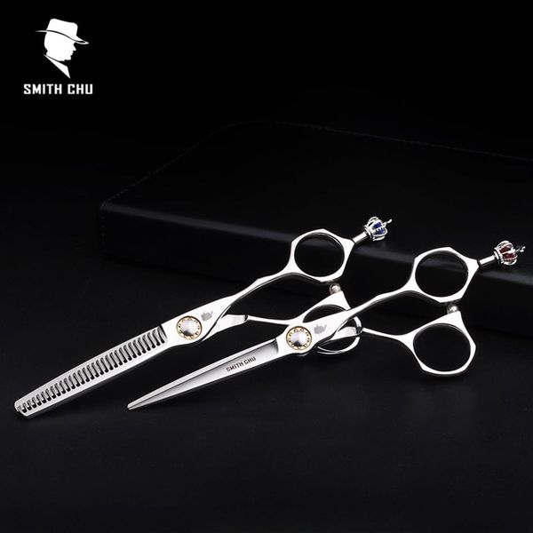 smith chu crown xl156 6 inch 440c stainless professional salon barbers thinning scissors hairdress scissors sets235c
smith chu crown xl156 6 inch 440c stainless professional salon barbers thinning scissors hairdress scissors sets235c
