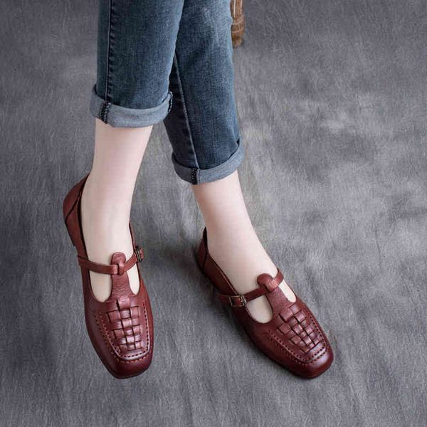 sandals baba step spring cowhide woven square head buckle low heel soft leather sole flat shoes 7o6a, Black
sandals baba step spring cowhide woven square head buckle low heel soft leather sole flat shoes 7o6a, Black