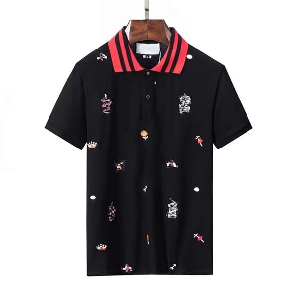 summer famous men's and women's designer t-shirt polo shirt loose slim fashion jacket casual shirt letter printing high-end clothi, White;black
summer famous men's and women's designer t-shirt polo shirt loose slim fashion jacket casual shirt letter printing high-end clothi, White;black