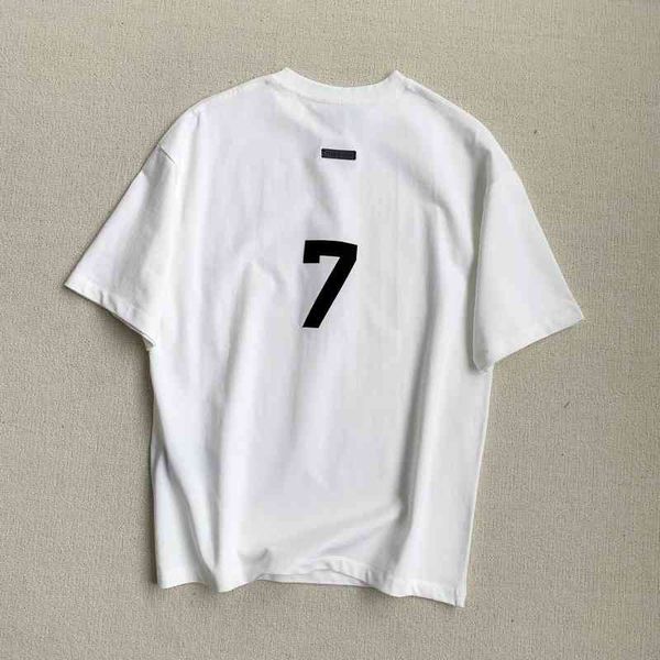 50% discount 7 correct essentials back digital flocking short sleeve high street couple round neck fashion brand factory sales, White;black
50% discount 7 correct essentials back digital flocking short sleeve high street couple round neck fashion brand factory sales, White;black