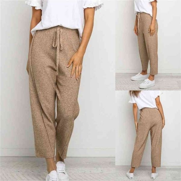 casual pants women summer spring brown ladies office trousers lace up solid color female pencil 210517, Black;white
casual pants women summer spring brown ladies office trousers lace up solid color female pencil 210517, Black;white