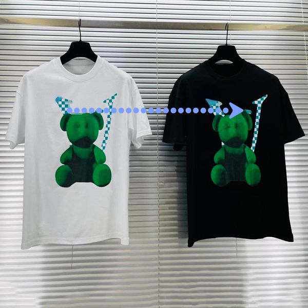 2022 new womens tshirt bear pattern short sleeve pullover loose casual fashion mens tees summer clothes luxury brand, White
2022 new womens tshirt bear pattern short sleeve pullover loose casual fashion mens tees summer clothes luxury brand, White